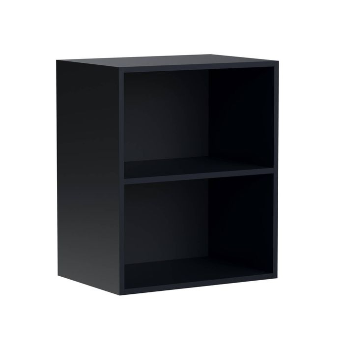 Kaboodle 500-599mm Midnight Plum Customisable Deep Wall Open Shelf