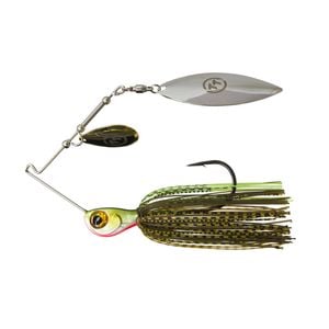 TT Lures 1/2oz Tornado+ Tandem Blade Spinnerbait Lure - MOSSY