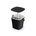 Costway 15L Portable Ice Box Bar Bucket Beverage Cooler Black