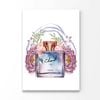 Blue Purple Perfume Print 100% Australian Made 90 x 120cm (Acrylic)