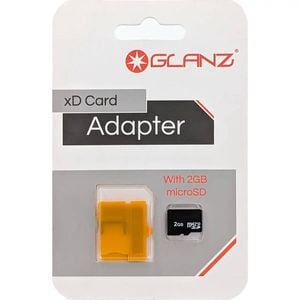Glanz MicroSD - XD Card Adapter with 2GB MicroSD