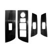 Power Window Control Switch Panel Trim for Mazda CX-9 CX9 2016-2024 Stainless Steel Style