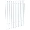 ProtectorAl 800-1200W x 1500H Pearl White Aluminium Radiator Pool Gate