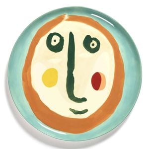 Serax Ottolenghi Serving Plate Dish Serveware Feast Orange/green 35x2cm