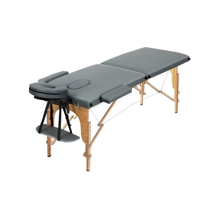 Zenses Massage Table Grey 2 Fold