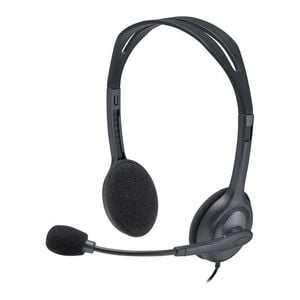 Logitech H111 Affordable Multi-device Stereo Headset - 4 Pole 3.5mm [981-000612]
