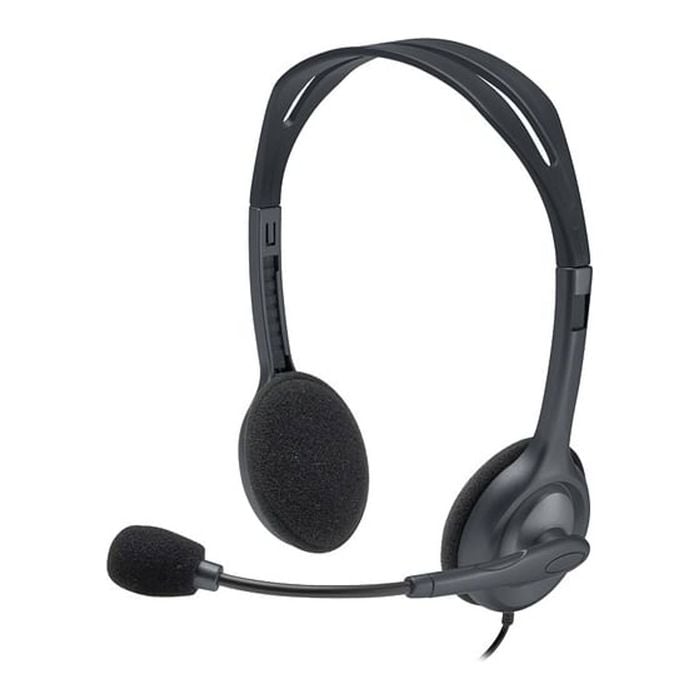 Logitech H111 Affordable Multi-device Stereo Headset - 4 Pole 3.5mm [981-000612]