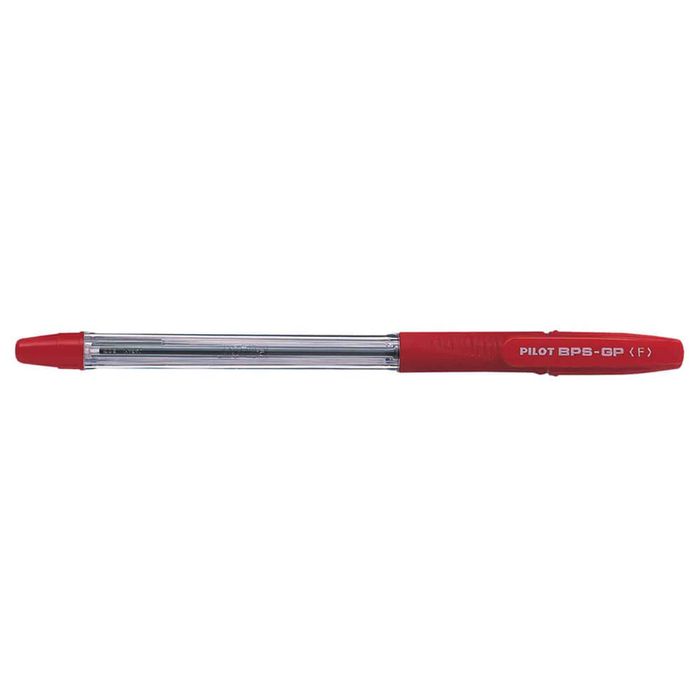 Pilot BPS-GP Medium Ballpoint Pens (Box of 12) (Red)