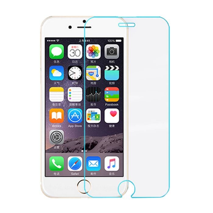 Nuglas Screen Protector Clear Tempered Glass Scratch Proof For Iphone 8/7 /6s/6 Plus