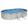 Bestway 6.10m x 3.66m x 1.22m Hydrium Oval Pool Set