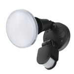 Brilliant Black PAR38 Keeper LED Sensor Light