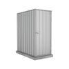 Absco Sheds 0.78 x 1.52 x 1.80m Zincalume Basic Single Door Garden Shed