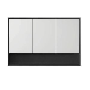 Attica 1200mm Black Matte Mellini Shaving Cabinet