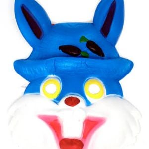 Animal Head Face Mask Halloween Costume Party Toys Adult Kids Rabbit
