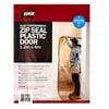 Builders Edge  1.2 x 4m Zip Seal Plastic Door