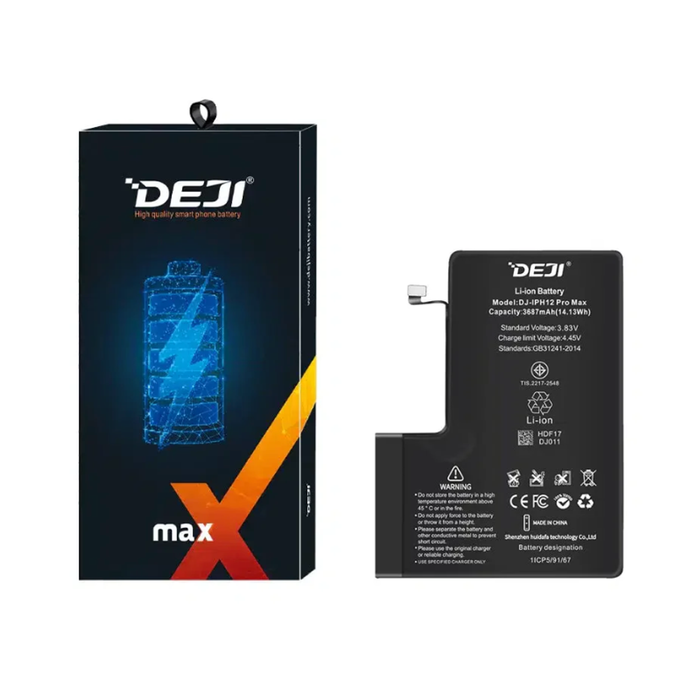 Deji Replacement Battery For Apple Iphone 12 Pro Max - 3687mah