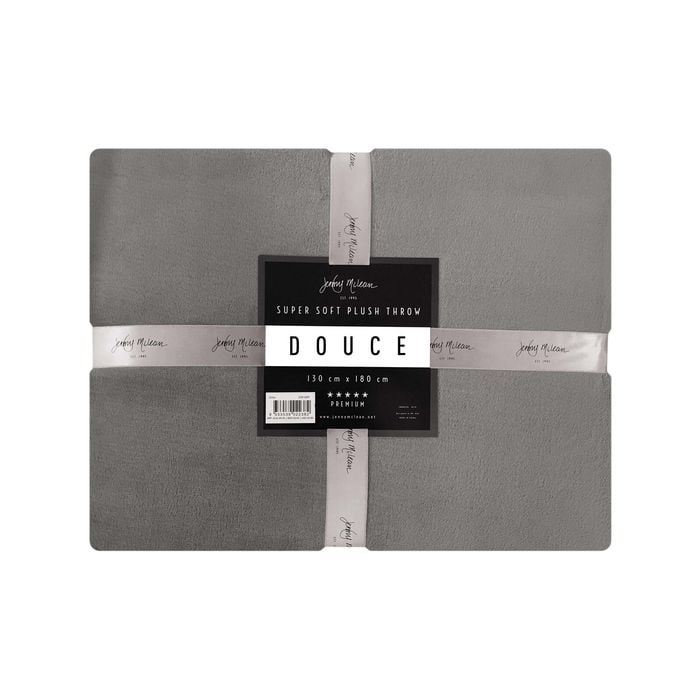 Douce Throw 130x180cm - Grey