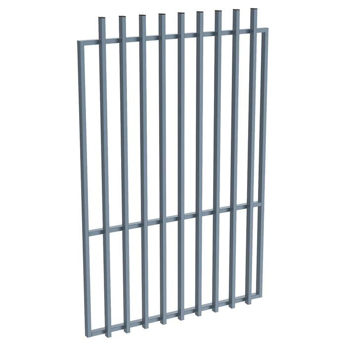ProtectorAl 800 1200 x 1800mm Deep Ocean Aluminium Batten Pool Gate Bunnings Australia