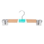 Practa Wooden Clip Clothes Hanger - 3 Pack 
