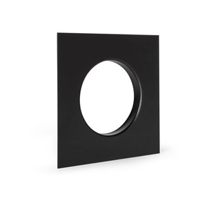 Sandleford 170mm Matt Black Letterbox Ring
