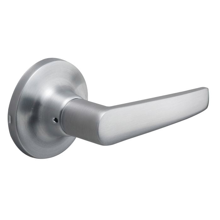 Schlage Regent Series Satin Chrome Jupiter Dummy Lever
