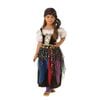 Rubies Gypsy Girl Dress Up Headpiece Kids Girls Halloween Party Costume Size L