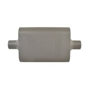 Outlaw Aluminised Steel 2-1/4" Flowmaster Style Chambered Muffler Centre Inlet/Outlet
