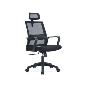 Eros High Back Office Chair  Black