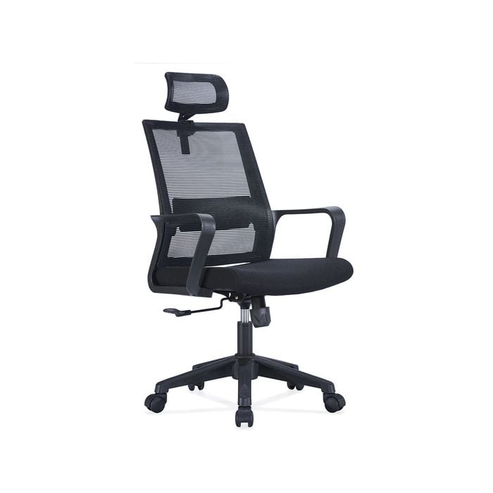 Eros High Back Office Chair  Black