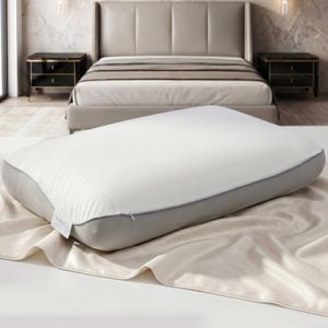 Roomsense Dual Sided Pillow Ice Cooling Warm Fabric 55d Memory Foam All Sleeper