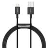 Baseus Superior Series Fast Charging Data Cable USB to iP 2.4A 1M Black