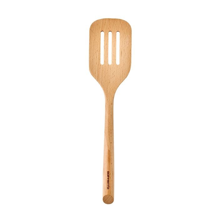 Soffritto Beechwood Slotted Turner