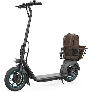 Gyroor X2 Iron Adults Electric Scooter 12" Tyres 450W Black 18y+