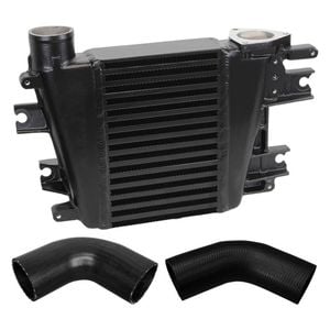 Upgrade Aluminium 65mm Intercooler & Hoses For Nissan Patrol Gu Y61 Zd30 3.0l Direct Injection 2000-2007