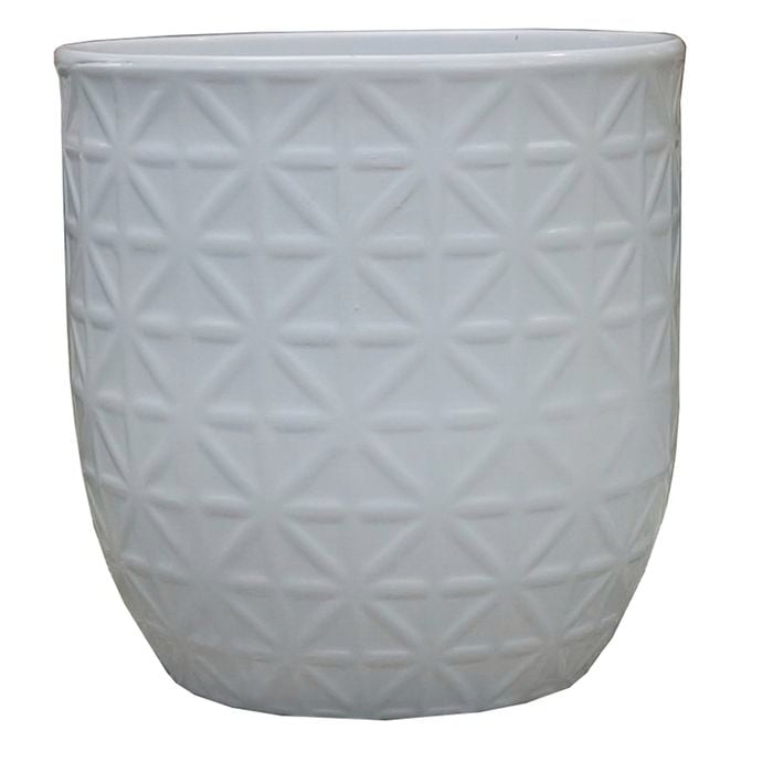 Northcote Pottery 17cm White Ava Egg Pot