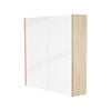 Cibo 750mm Coast Veneer Tonic Mirrored Shaving Cabinet