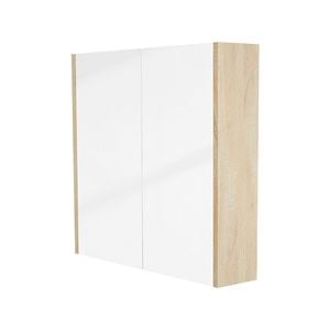 CIBO 750mm Coast Veneer Tonic Mirrored Shaving Cabinet