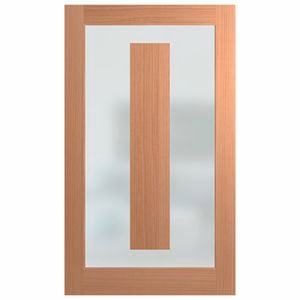 Hume 2340 x 1200 x 40mm Illusion SPM External Door XIL21 - Translucent