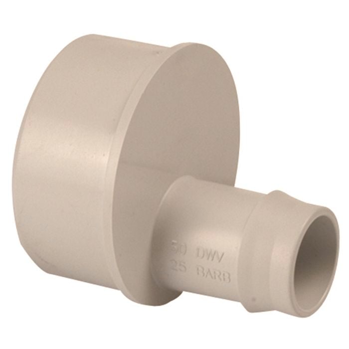 Vinidex 50 x 25mm Grey Water Hose Adaptor