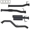 Ignite Exhausts Dpf Back For Isuzu D-max 3l 3" With Muffler 409 Stainless Steel