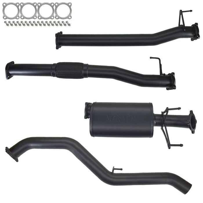 Ignite Exhausts Dpf Back For Isuzu D-max 3l 3" With Muffler 409 Stainless Steel