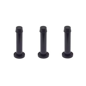 Windsor Brass 30 x 30 x 90mm Concealed Fix Doorstop - 3 Pack