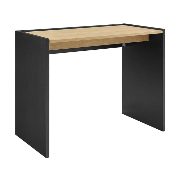 Serra Desk Study Office Computer Oak and Black
