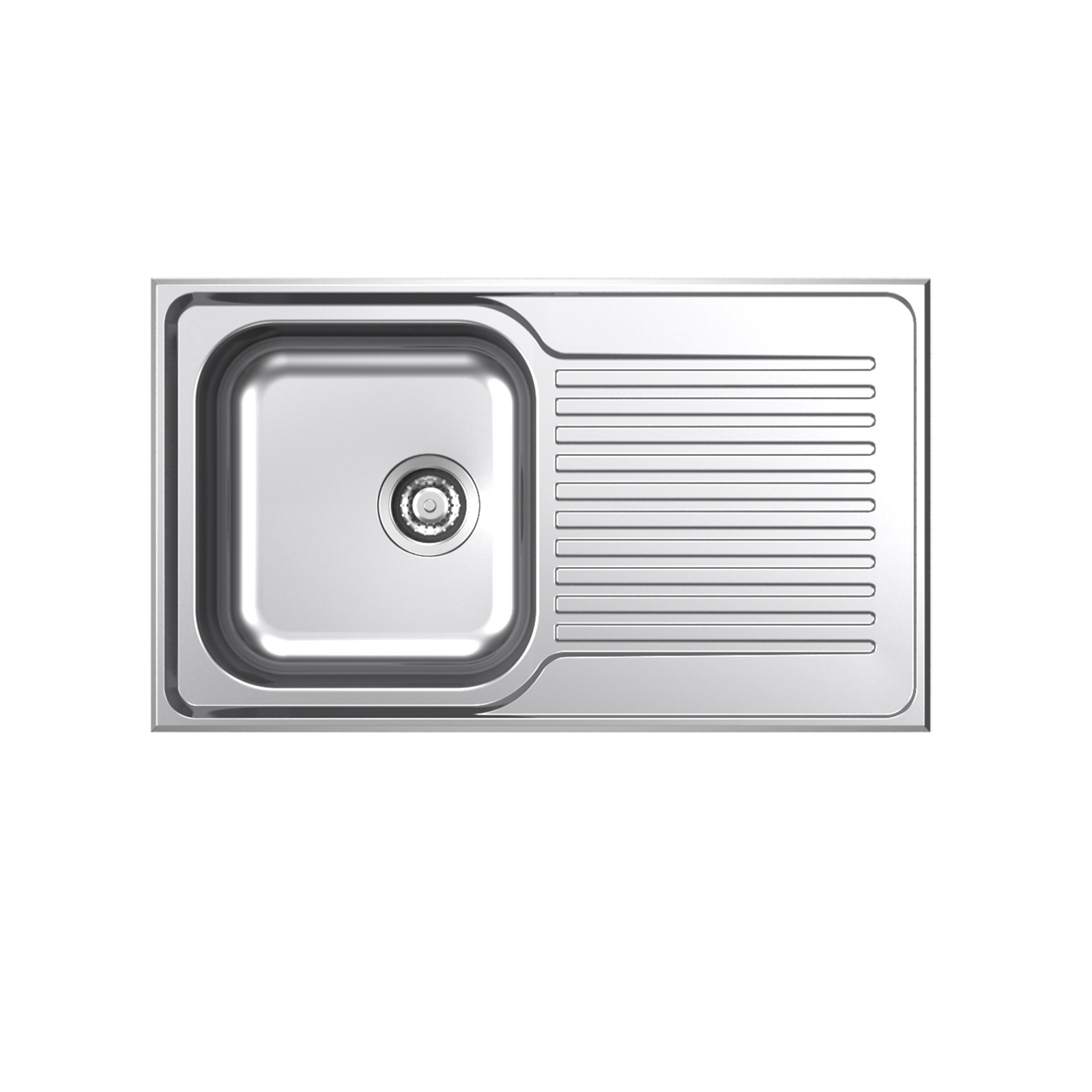 Clark Punch Single Left Hand End Bowl With 1 Tap Hole product image