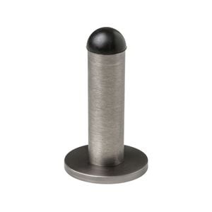 Lemaar 75mm Gun Metal Grey Wall Mounted Door Stop