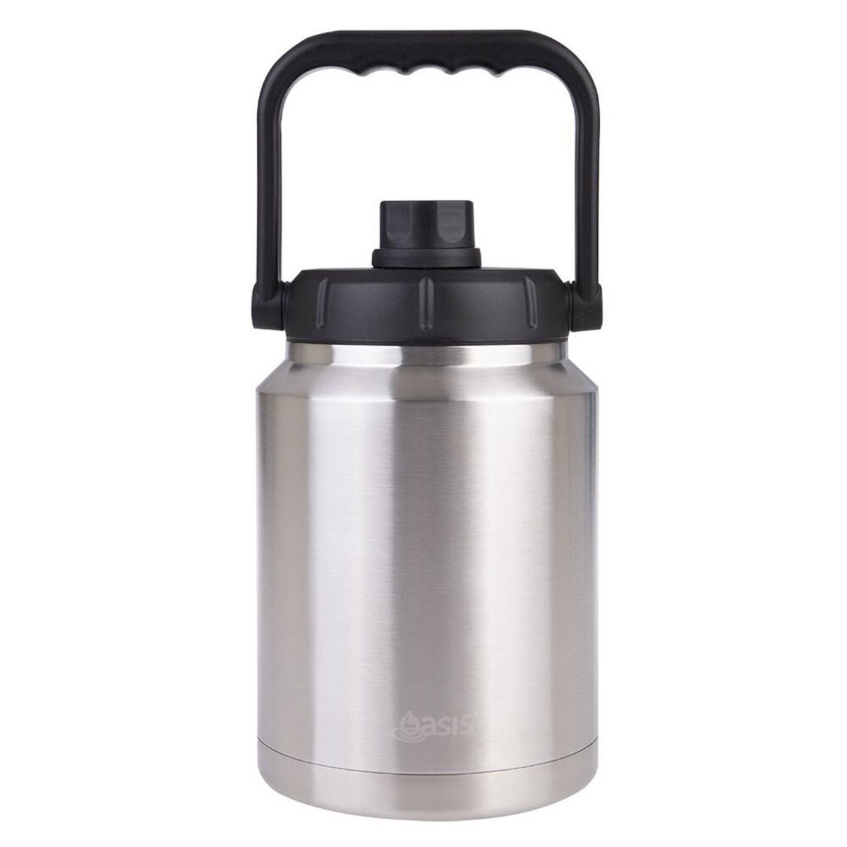 Oasis 2.1L Insulated Mini Jug Stainless Steel w/ Carry Handle - Silver ...