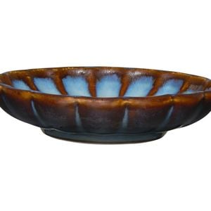Casa Domani 8.5x2 cm Solare Calssic Durable Porcelain Stoneware Dish - Azure