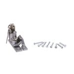 Whitco Satin Chrome Pearl Keyed Sash Lock