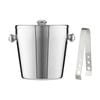 Maxwell & Williams Cocktail & Co Ice Bucket 1.2L With Lid & Tongs Stainless Steel