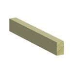 31 x 18mm 2.7m DAR Rectangle H3 Primed FJ Pine
